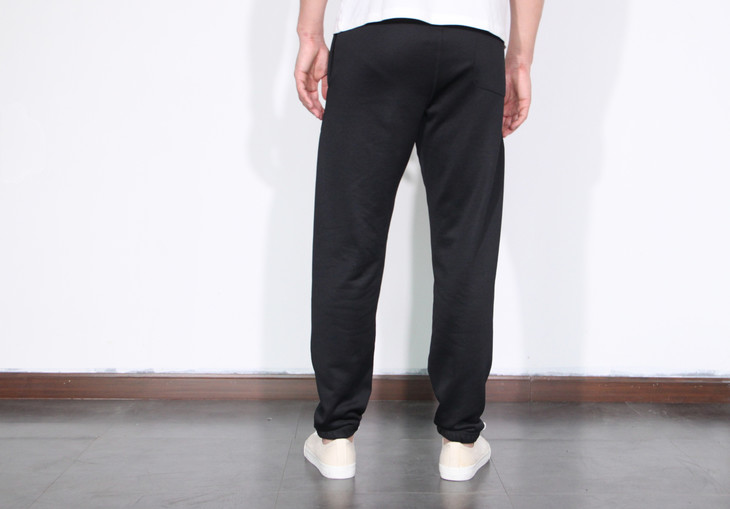 五道杠19ss经典und特种面料95分重工束脚卫裤wk215