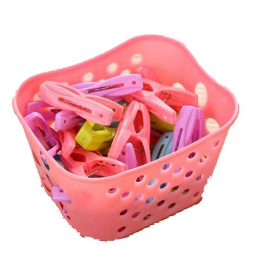 熊诺30只装晾衣夹 防风塑料夹子 袜子夹 ZMXNWZJ 商品图0