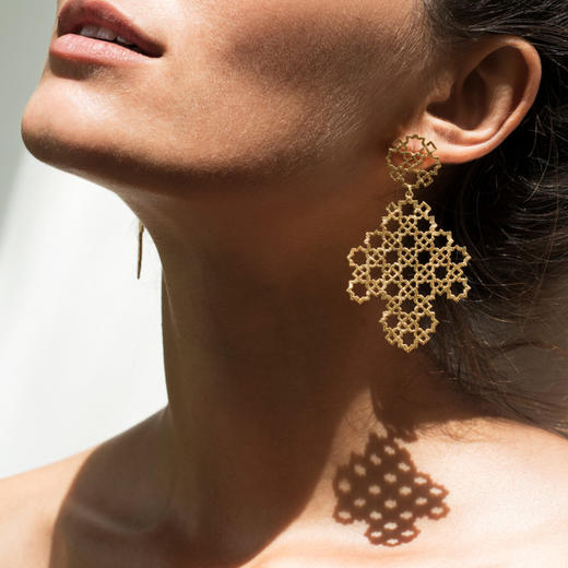 北京仓｜Zoe&Morgan-Ketama-耳环（金色）［新西兰设计师］ 商品图0