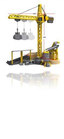 银辉红外线工程系列-I/R运泥车及起重机组合81119STD 商品图1