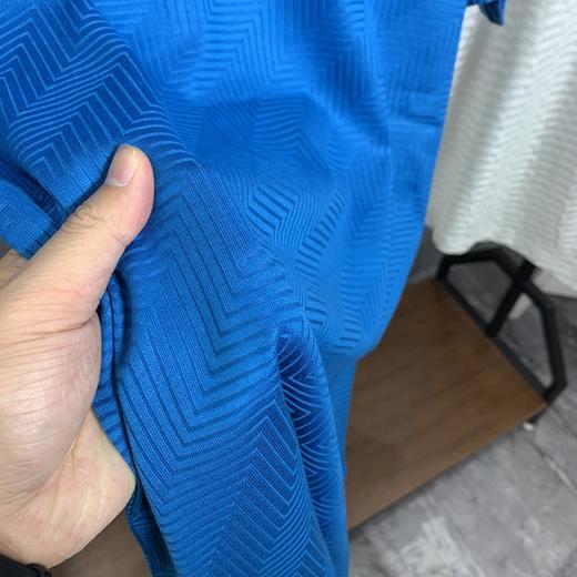 清仓特价 撤柜口碑单 天丝面料 男士暗纹纯色短袖 商品图4