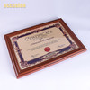可换页实木奖牌定制定做聘书营业执照荣誉证书加盟代理授权牌制作 商品缩略图3