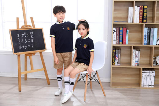 【旭日东升】夏季短袖T恤单色【锦绣育才教育集团】 商品图1