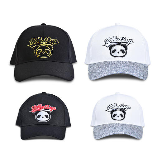 熊猫屋PANDAHOUSE 棒球帽-what's up 亲子款 商品图4
