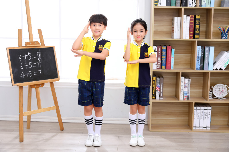 【旭日东升】夏季短袖T恤拼色【锦绣育才教育集团】