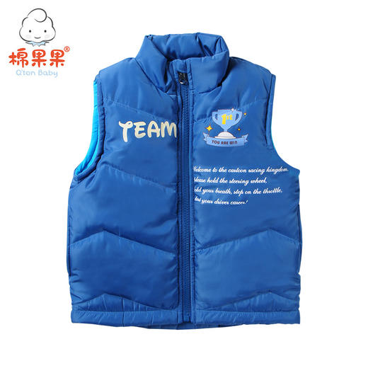 棉果果冬季男童女童运动休闲时尚棉马甲M412171818666 商品图0