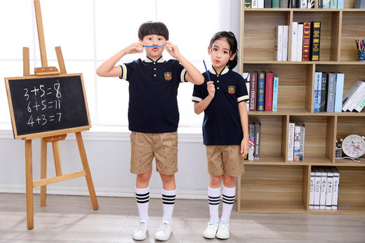 【旭日东升】夏季短袖T恤单色【锦绣育才教育集团】 商品图0