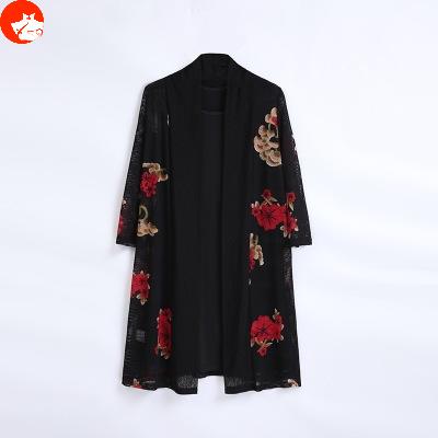 JR YELF29801911 中年春秋显瘦洋气假两件套裙子 商品图4