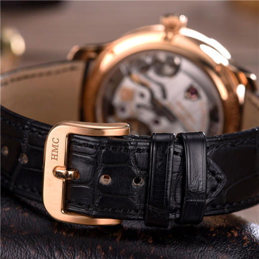 亨利慕时 H. Moser & Cie 男士手动机械腕表 342.502-001 商品图4