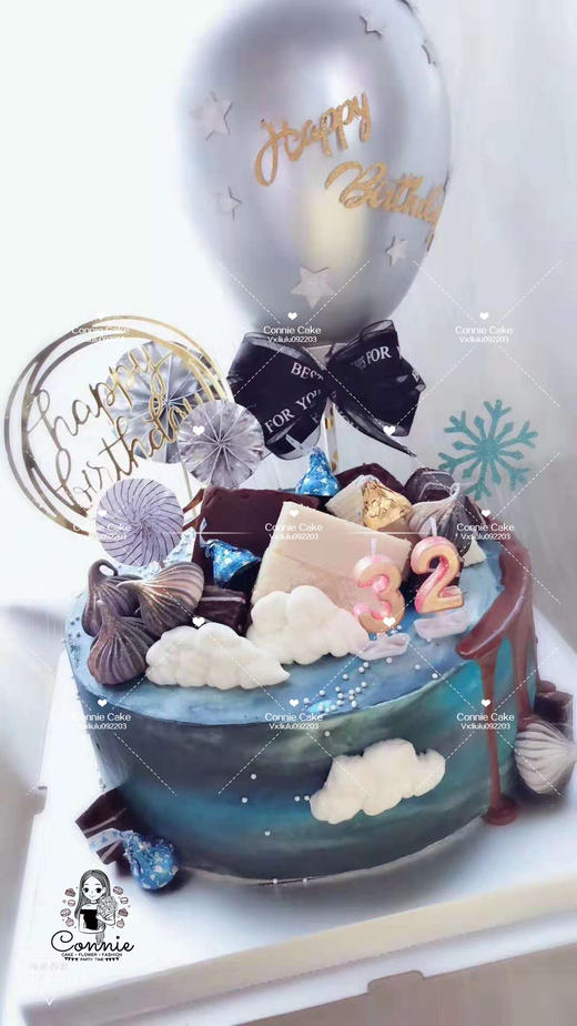 梦幻云朵款（八寸） 商品图0