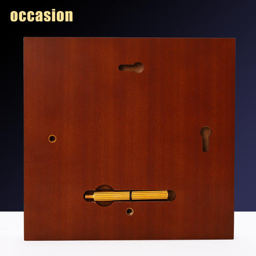 方形木质奖牌定制加盟代理牌匾荣誉证书颁奖制定金属授权牌定做 商品图4