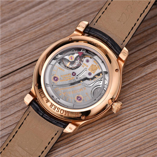 亨利慕时 H. Moser & Cie 男士手动机械月相腕表 348.901-013 商品图4