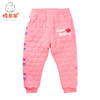 棉果果专柜同款冬季女童空气层夹棉加厚长裤M422200718633 商品缩略图0
