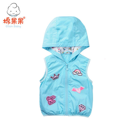 棉果果春秋款女童马甲M322171318444 商品图4