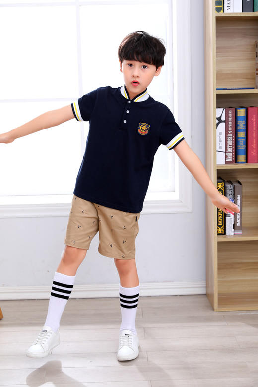 【旭日东升】夏季短袖T恤单色【锦绣育才教育集团】 商品图6