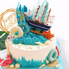 【帆船】-生日蛋糕/男孩蛋糕 商品缩略图1
