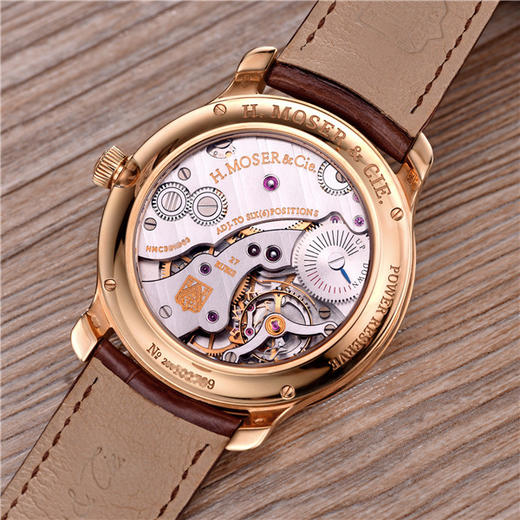 亨利慕时 H. Moser & Cie 男士手动机械腕表 321.503-005 商品图3