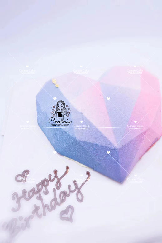 梦幻色系钻石心慕斯 商品图2