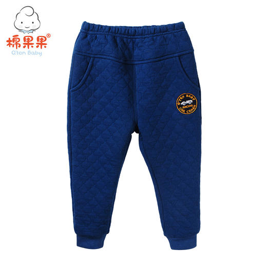 棉果果秋冬季男童空气层长裤M412200618668 商品图4