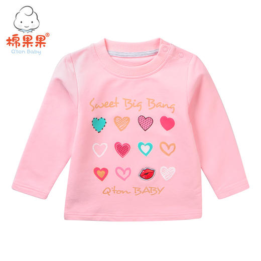 果果冬季女童套头T恤M422140218623 商品图3