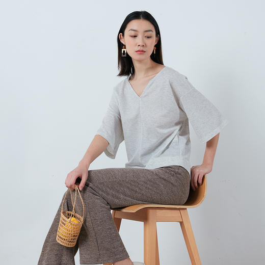 t7海藻棉女士上衣用海藻做的衣物过一个清凉干净的夏天