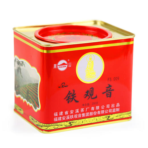凤山 FS009铁观音 浓香型 炭焙熟茶 罐装250g 商品图0