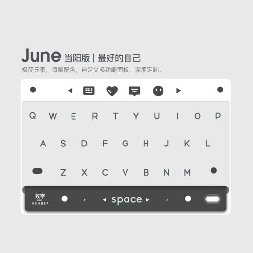 《JUNE/JULY》给最好的自己 / 增强型皮肤 / 百度输入法 /  安卓iOS 商品图4