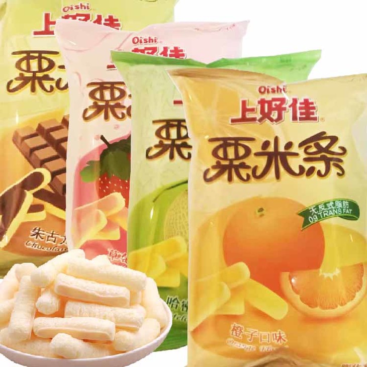 粟米条-橙子/草莓/哈密瓜口味40g