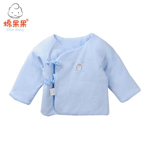 棉果果秋冬季男童女童内衣铺棉半背衣M401110818602 商品图3