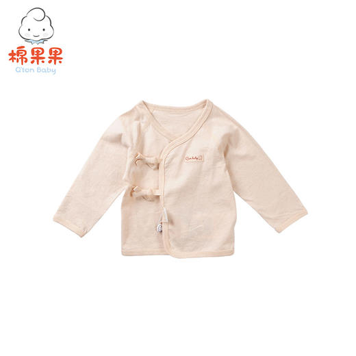 棉果果夏季新疆彩棉男童女童长袖半背衣家居上装M201110118202 商品图0