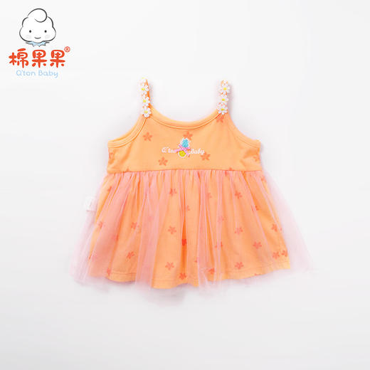 棉果果夏季 女童 吊带上衣T恤M222172218272 商品图0