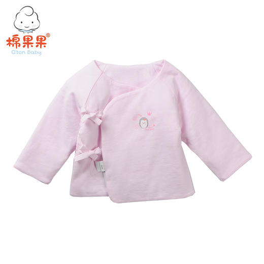 棉果果秋冬季男童女童内衣铺棉半背衣M401110818602 商品图1