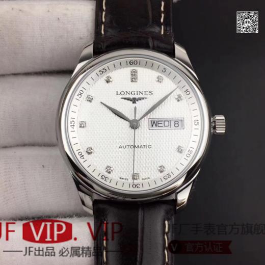 LG浪琴制表传统名匠系列L2.755.4.77.3男表，星期日历双历男表，瑞士进口ETA2836机芯，38.5mm.越巅峰，成就经典. 商品图0