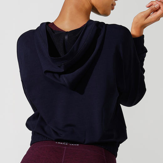 【清仓秒】澳洲Lorna Jane 短款运动连帽衣 LACE UP 081944（清仓产品，收货7天内支持调货、不退款） 商品图1