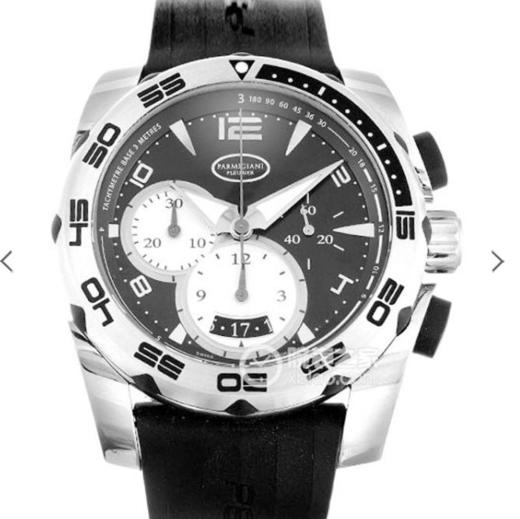 帕玛强尼Pershing系列男士运动版多功能腕表，搭载机芯进口7750#全自动机械，3位小秒盘，6位9位计时盘，意大利精致小牛皮 商品图0