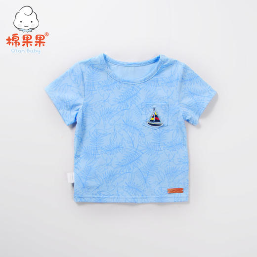 棉果果夏季男童套头T恤M212140218285 商品图0