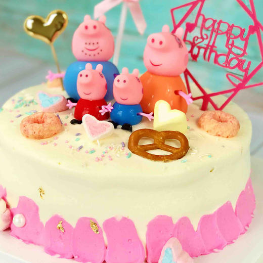 小猪佩奇-鲜果夹心蛋糕 商品图2