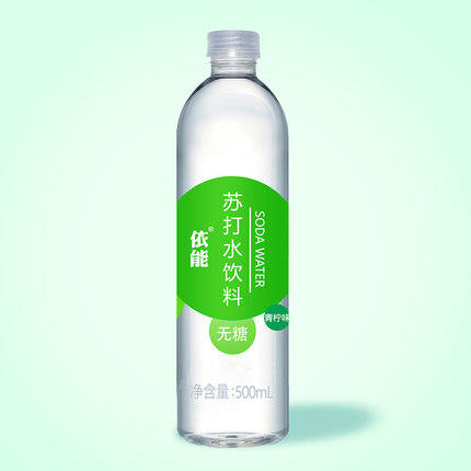 依能青柠味苏打水500毫升/瓶