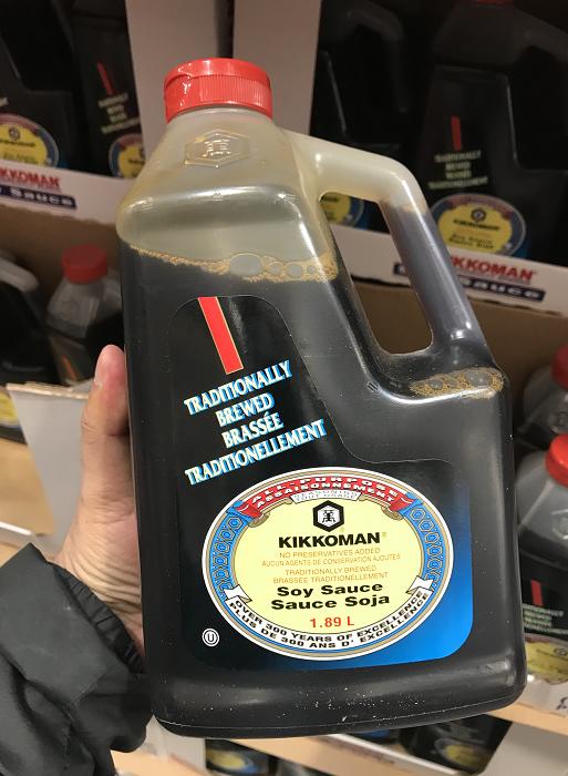 特价！KIKKOMAN日本国宝级生抽酱油 2.3公斤（1.89L/桶）温哥华直邮 商品图0