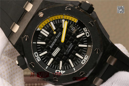 XF爱彼皇家橡树系列 AP15706，进一步升级内影圈转圈结构，解决了内影圈刻度和字面刻度对不准的问题。成熟的碳纤维技术打造 商品图4