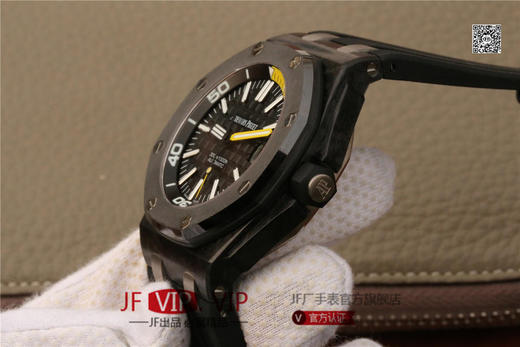 XF爱彼皇家橡树系列 AP15706，进一步升级内影圈转圈结构，解决了内影圈刻度和字面刻度对不准的问题。成熟的碳纤维技术打造 商品图8