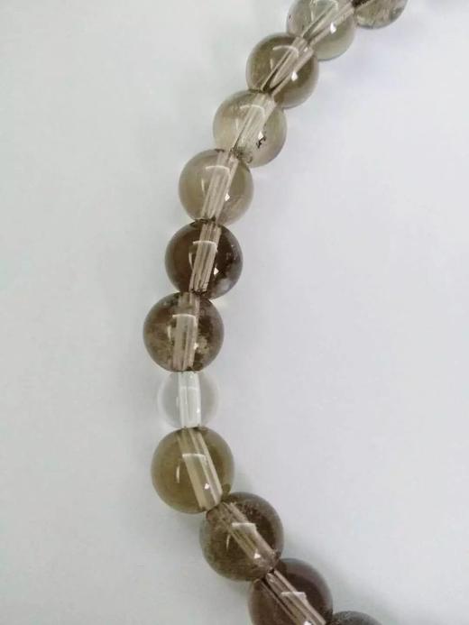 茶晶圆珠手持念珠串， 顺丰包邮 商品图3