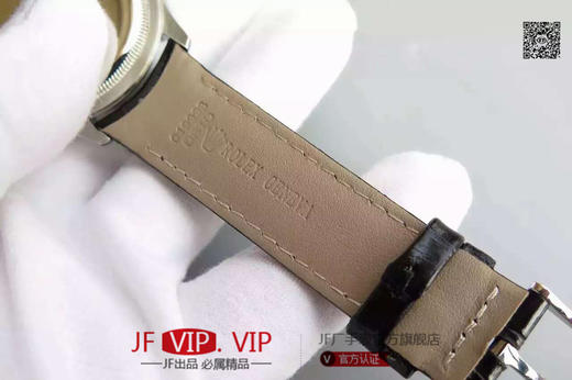 MKS劳力士切利尼系列50509。39毫米直径，包白金，蓝宝石镜面，头层牛皮，男士，不透底，一比一3132专用自动机械机芯。乱真。 商品图3