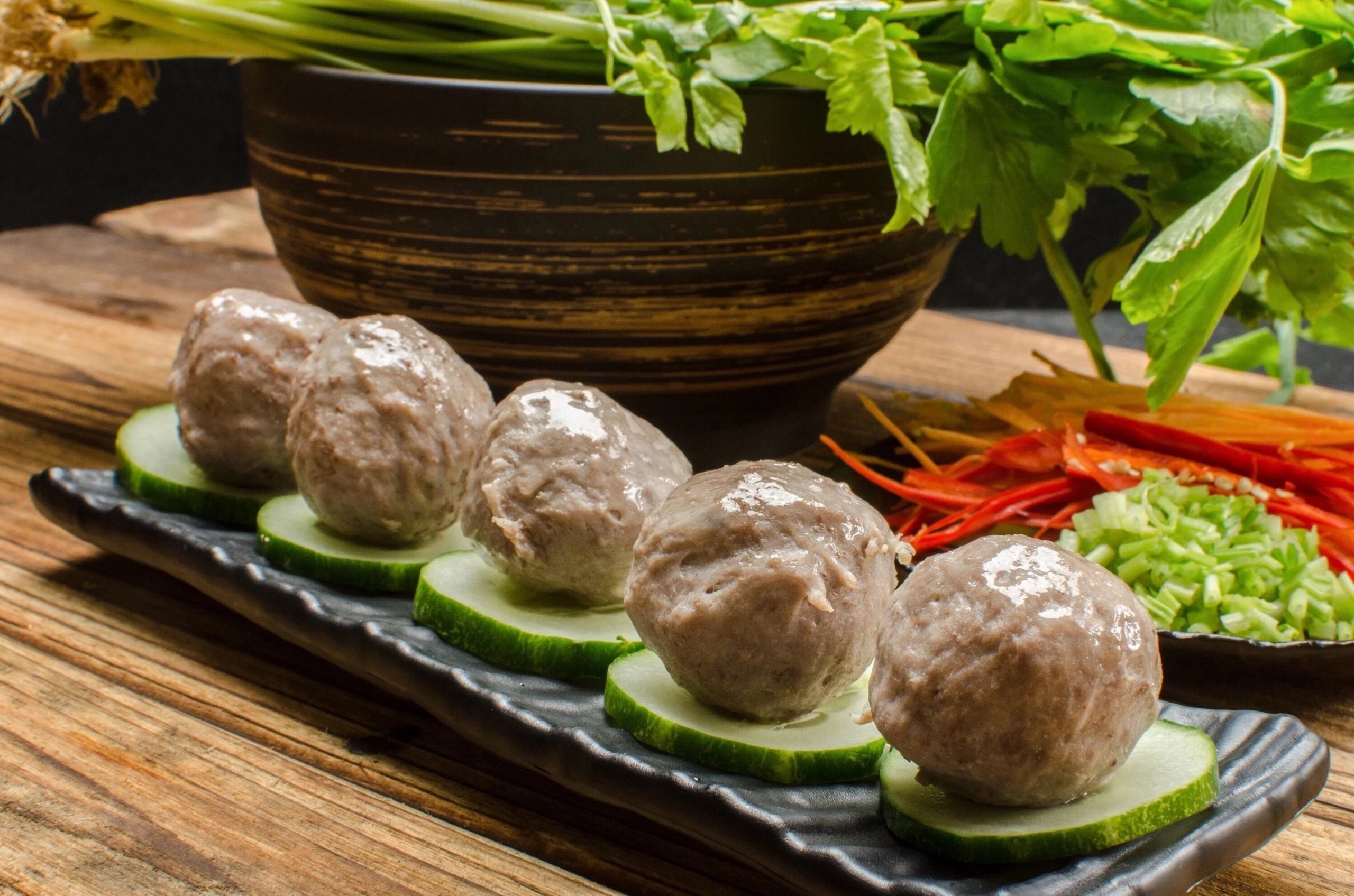 潮汕手打牛肉丸牛筋丸4斤500克包4包顺丰空运包邮