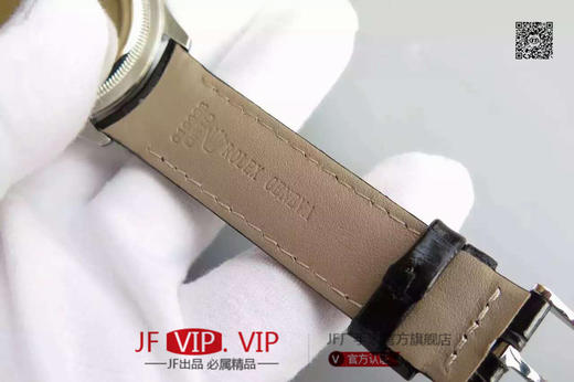 MKS劳力士切利尼系列50509。39毫米直径，包白金，蓝宝石镜面，头层牛皮，男士，不透底，一比一3132专用自动机械机芯。乱真。 商品图2