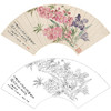 恽寿平没骨花鸟白描底稿-扇面小品-SP07 商品缩略图0