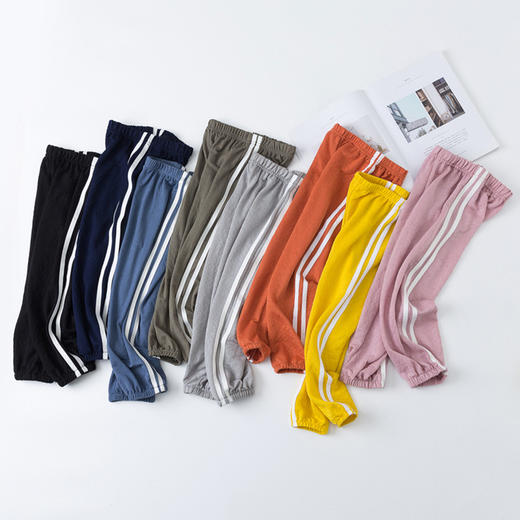 【宝宝冰丝防蚊裤】夏季新款婴儿宝宝棉麻防蚊裤透气柔软舒适宽松灯笼裤 商品图2