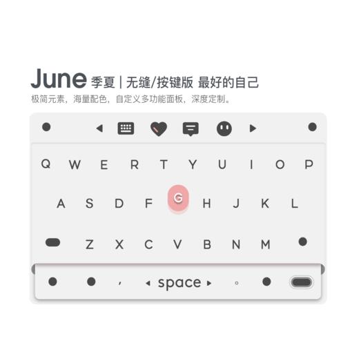 《JUNE/JULY》给最好的自己 / 增强型皮肤 / 百度输入法 /  安卓iOS 商品图8