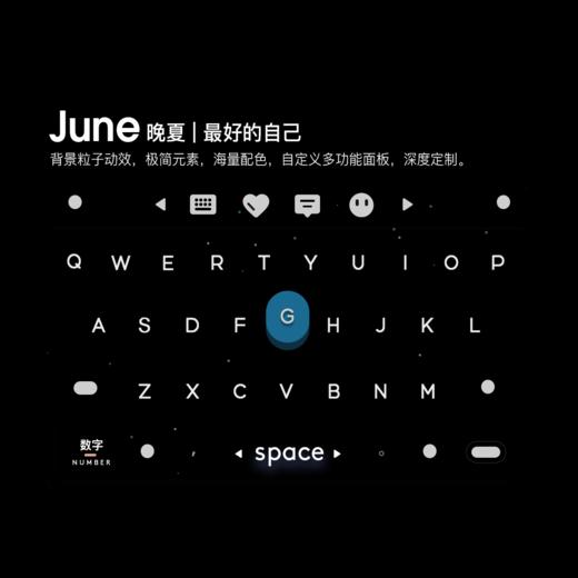 《JUNE/JULY》给最好的自己 / 增强型皮肤 / 百度输入法 /  安卓iOS 商品图7