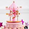 粉色渐变旋转小木马“原味戚风奶油水果蛋糕”0860 商品缩略图4